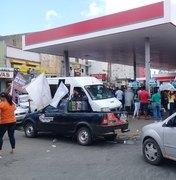 Caminhada de Biu bloqueia ruas e gera revolta em motoristas de Arapiraca