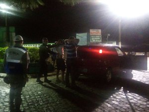 Três pessoas são presas em Operação Lei Seca no interior