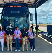 PRF realiza operação voltada à proteção das mulheres nas rodovias em São Miguel dos Campos