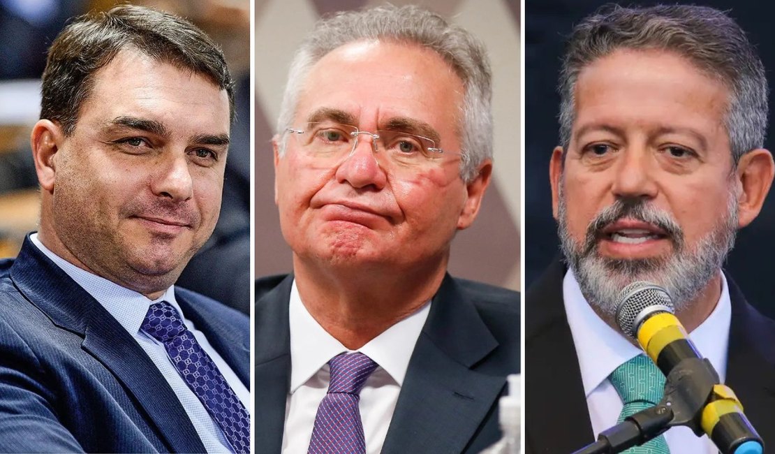 Flávio Bolsonaro provoca Renan Calheiros sobre rivalidade com Lira: ‘Guerra de Alagoas’