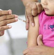 Cobertura vacinal contra difteria, tétano e coqueluche está abaixo de 80% em Maceió