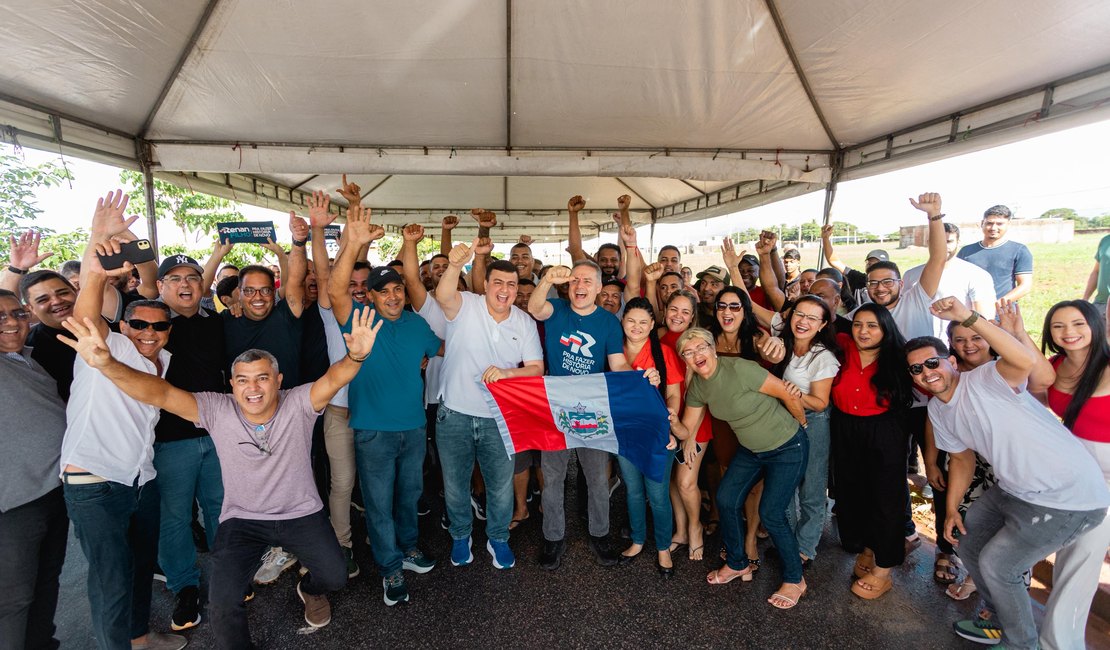 Caravana de Renan Filho inicia movimento político e adesão da região metropolitana em Rio Largo