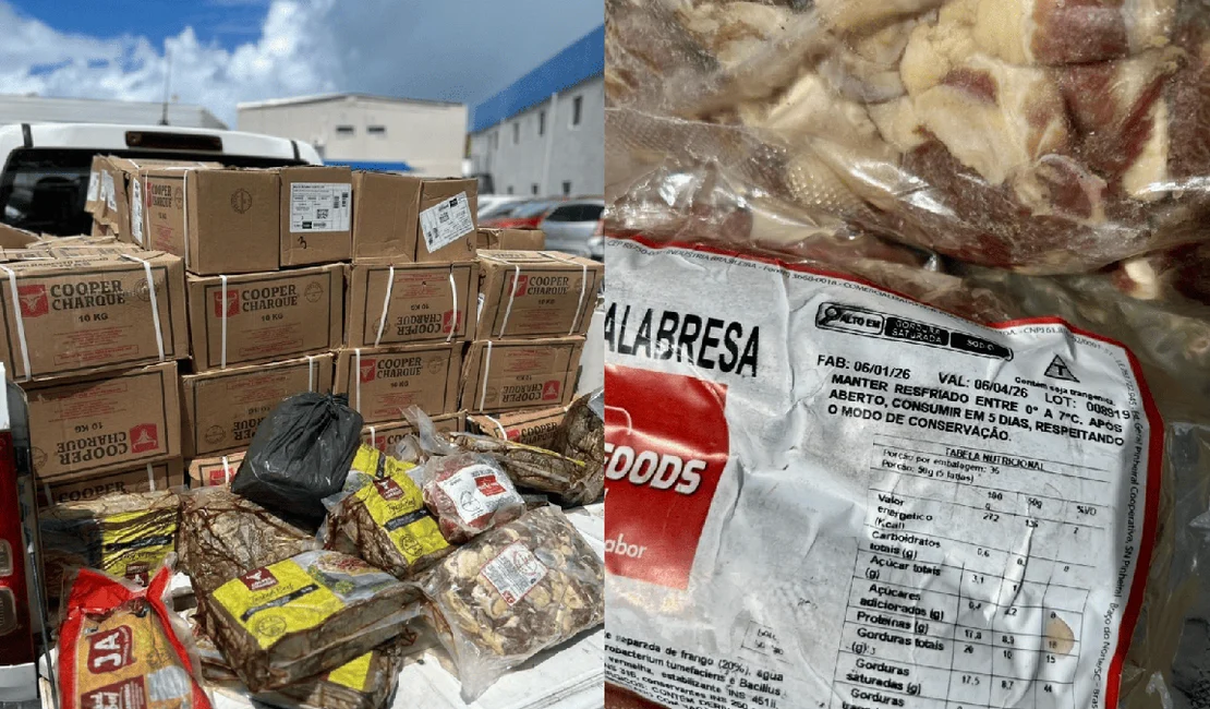 Vigilância Sanitária apreende mais de dois mil quilos de produtos vencidos na Levada