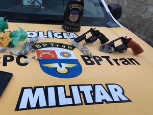 Denúncia leva a prisão de suspeito de tráfico de drogas em União dos Palmares