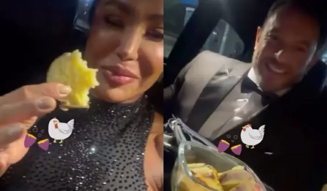 Gracyanne mostra novo namorado segurando sua marmita: 'Raiz'