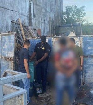 Operação apreende 420 litros de combustível clandestino em Marechal Deodoro