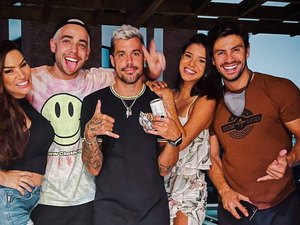 Agora solteiro, Lipe Ribeiro 'segura vela' para casais de 'A Fazenda'