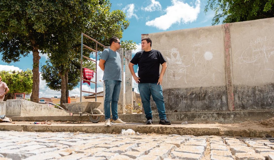 Prefeitura de Rio Largo avança com pavimentação e drenagem no Parque dos Eucaliptos