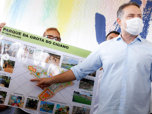 Governo inicia obras de implantação do Parque Linear na Grota do Cigano