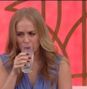 Angélica tem reação bizarra no Encontro com Fátima Bernardes e cospe bebida ao vivo na Globo