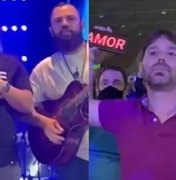 Durante show de Jorge e Mateus, fã faz pedido inusitado: “Me come”