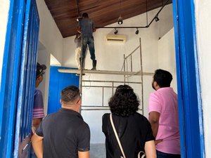 Prefeitura e Iphan fazem vistoria em obra da Casa Museu Graciliano Ramos