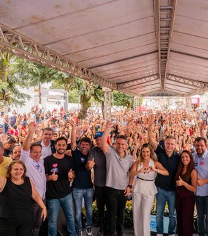 Ao lado de Vanessa e Neno, Renan Filho destaca obras que transformaram a Zona da Mata