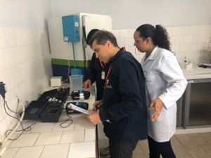 Laboratório de Análise de Água em Arapiraca é inspecionado pela Arsal