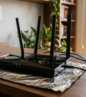 Truque caseiro que viralizou e turbina sinal do Wi-Fi com base na ciência
