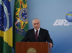 Temer viaja para Cabo Verde, que sucede Brasil na presidência da CPLP