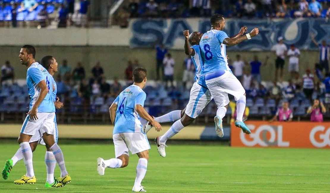 Estreando na Copa do Nordeste, CSA vence ABC por 3 a 0, em Maceió