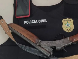 Homem ameaça de morte ex-companheira e é preso no Sertão de Alagoas