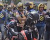 Mototaxistas de São Miguel dos Campos bloqueiam via em protesto contra motoristas de aplicativo