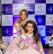 Natural de Maragogi, Mini Miss pede apoio para concurso nacional
