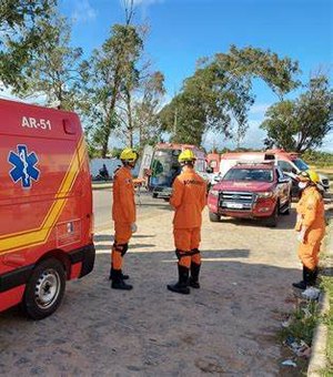 Acidente de trânsito deixa duas vítimas no centro de Maceió