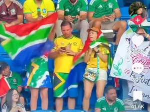 Discussão entre casal na Copa viraliza e internautas pedem divórcio
