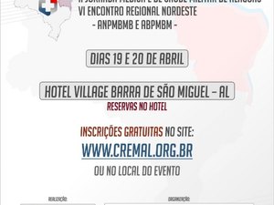 II Jornada Médica e de Saúde Militar de Alagoas tem inscrições abertas