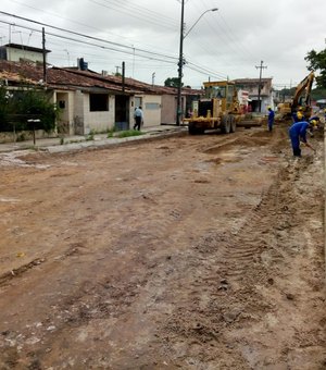 Nova Maceió: ruas estão prontas para receber asfalto no Clima Bom