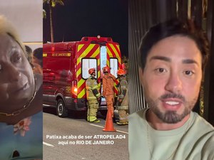 Patixa sofre acidente no Rio de Janeiro e Rico Melquiades atualiza estado de saúde