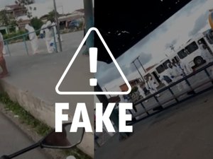 É falsa informação em vídeo sobre suposta infecção no Terminal do Colibri, em Maceió