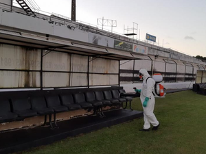 Fumeirão é higienizado para voltar às atividades do Campeonato Alagoano