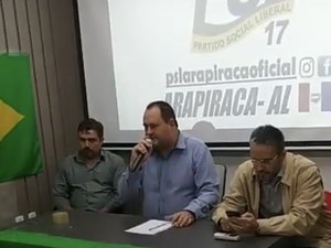 Diferenças internas podem minar pretensões do PSL em Arapiraca