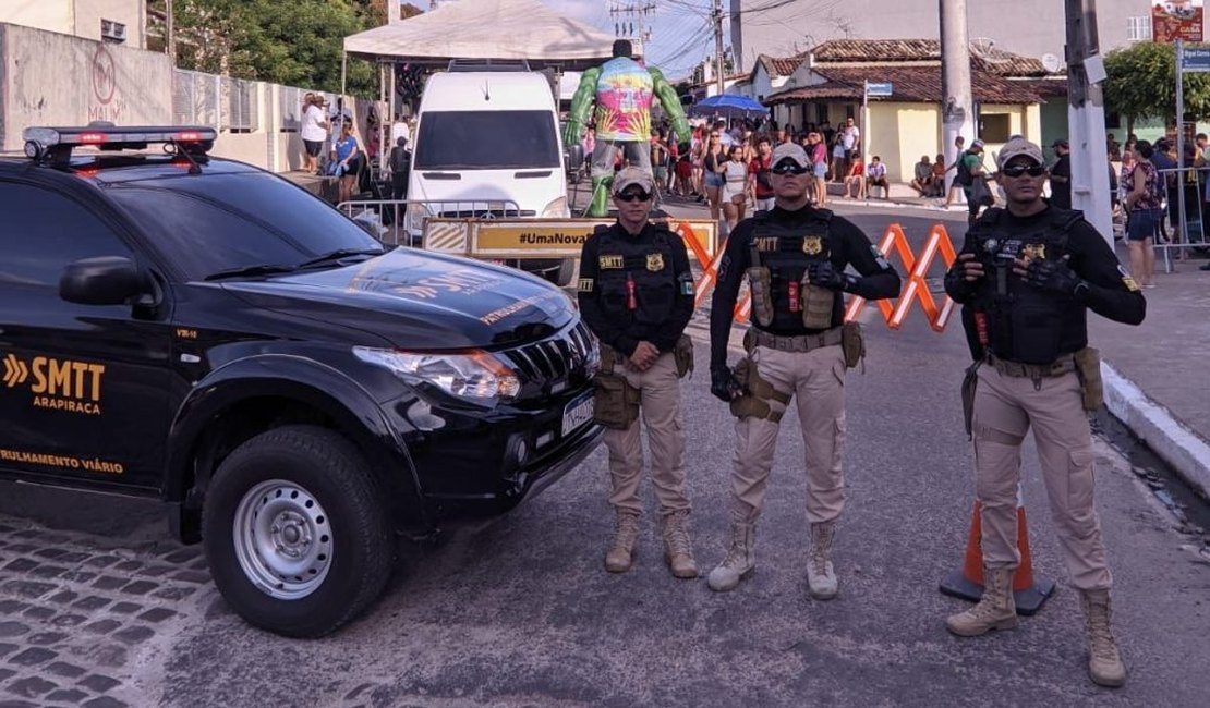 Folia de Rua: SMTT Arapiraca define bloqueios para os dias de festa