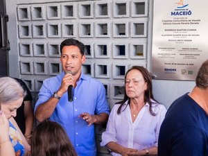 Rodrigo Cunha entrega primeira Cozinha Comunitária de Maceió no Benedito Bentes