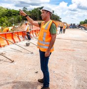 Linha Verde avança e chega ao Antares com 80% das obras concluídas