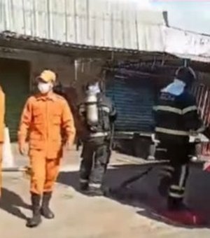 Placa solar provoca incêndio em marcenaria no bairro do Feitosa, em Maceió