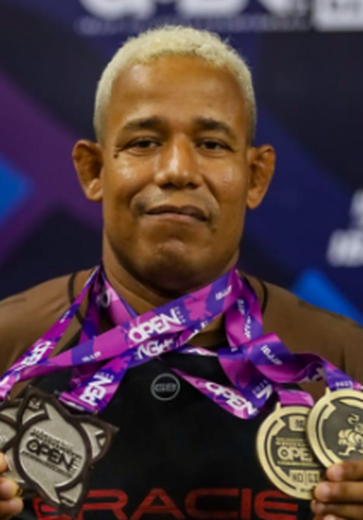 Alexandre Negão conquista mais quatro medalhas em competição internacional realizada em Salvador-BA