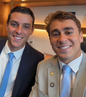 Nikolas Ferreira elogia Caio Bebeto e o destaca como jovem liderança em Alagoas