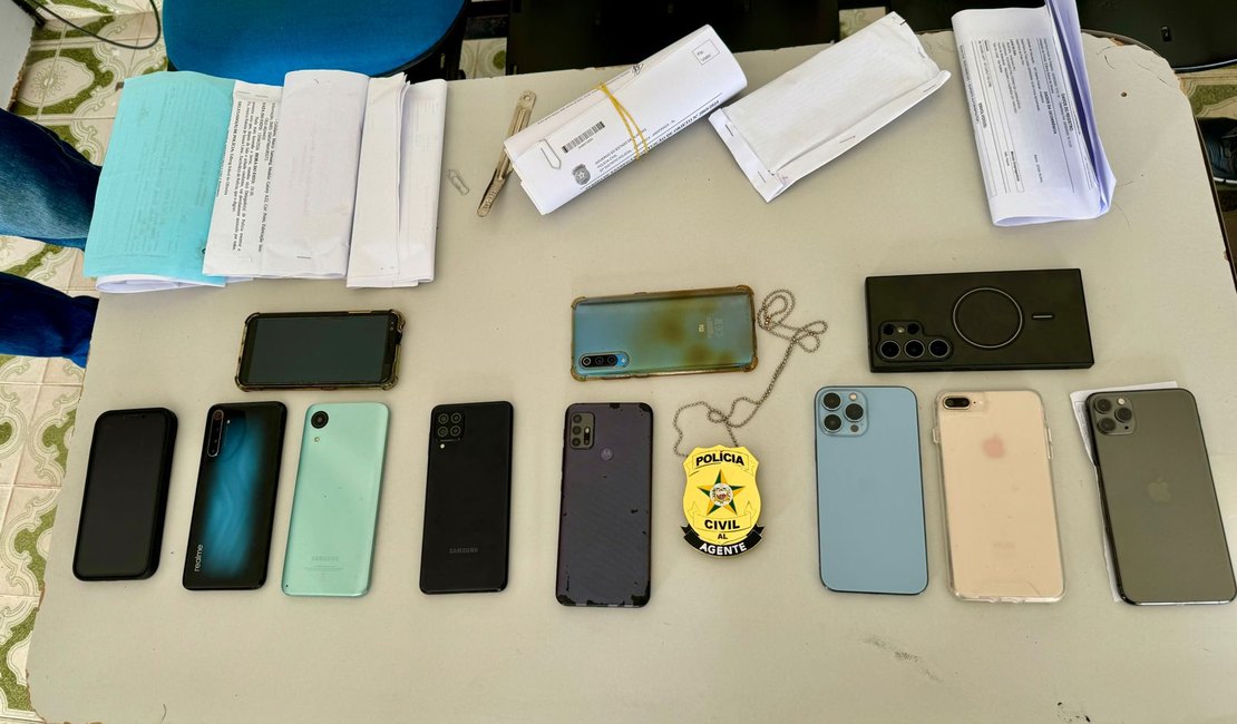 [Vídeo] Polícia Civil recupera e devolve mais de 15 celulares roubados em Arapiraca