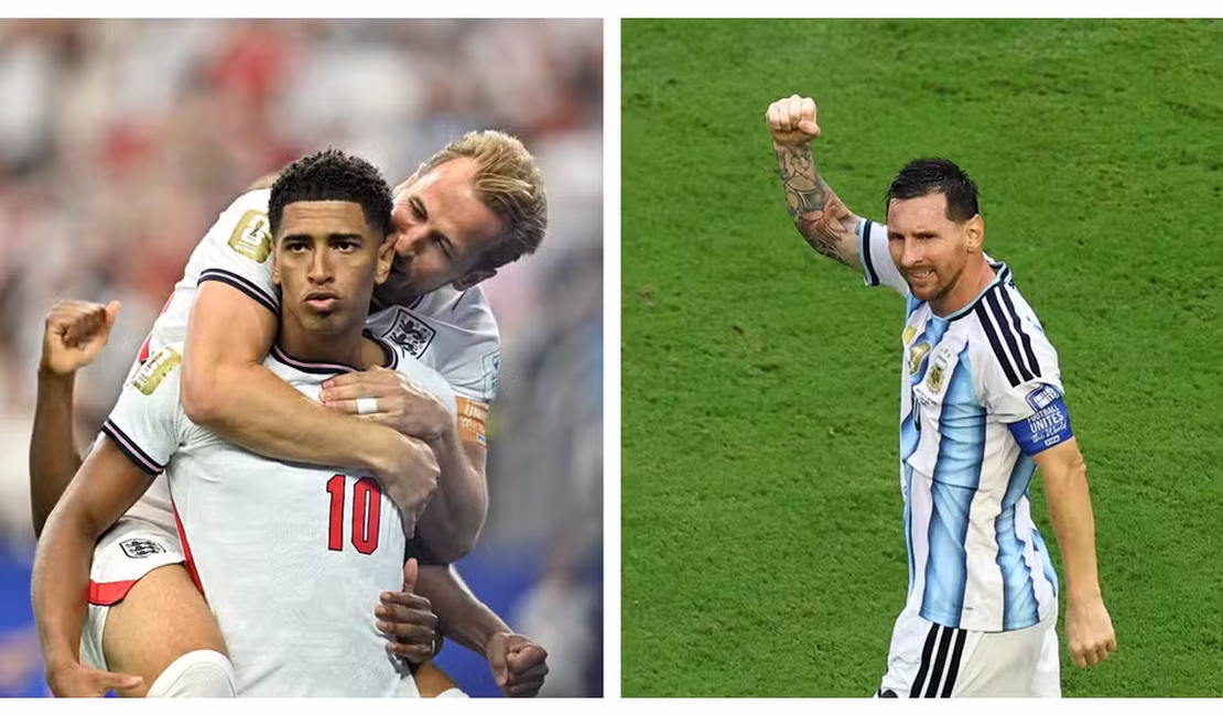 Inglaterra e Argentina se enfrentam na semifinal da Copa do Mundo 2026