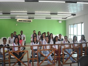 Estudantes conhecem instalações da Câmara Municipal de Arapiraca