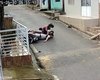 Motociclista fica desacordado após acidente com três ocupantes em moto no interior de Alagoas
