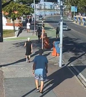 Câmeras identificam veículo e responsável por atropelamento de corredora na Ponta Verde