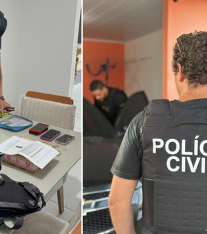 Operação mira lojas que teriam ligação com tráfico em Maceió, Arapiraca e outras cidades; nove são presos