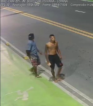 Ação integrada prende jovem após agressões com pedras na orla de Maceió
