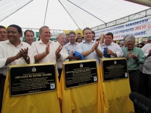 Governo inaugura obras para reforçar abastecimento de Palmeira dos Índios