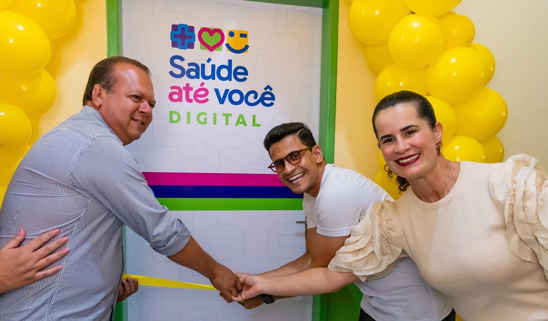 Governo de Alagoas inaugura sala do Programa Saúde Até Você Digital em Igaci