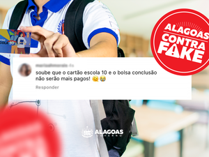Governo desmente boatos que o Bolsa Conclusão do Cartão Escola 10 vai parar