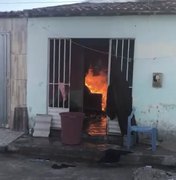 Homem ateia fogo na casa da mãe após ela negar dinheiro em Olivença