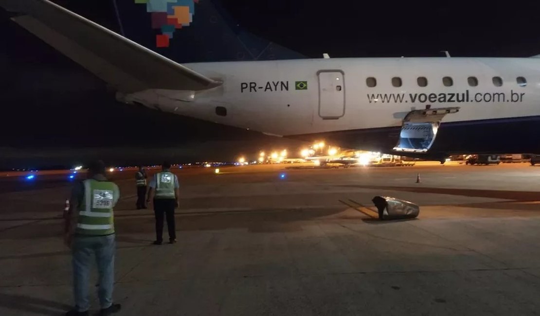 Aviões da Gol e Azul colidem em pátio do Aeroporto Internacional de Viracopos
